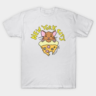 Snow Struck Subway Rat T-Shirt